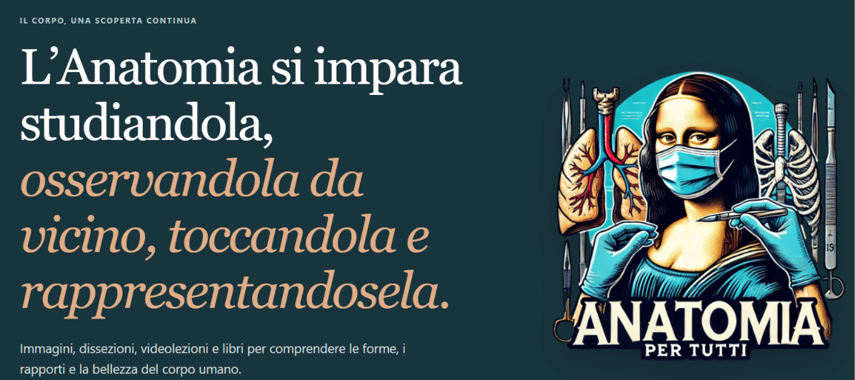 Anatomia per Tutti: il sapere sul corpo umano.