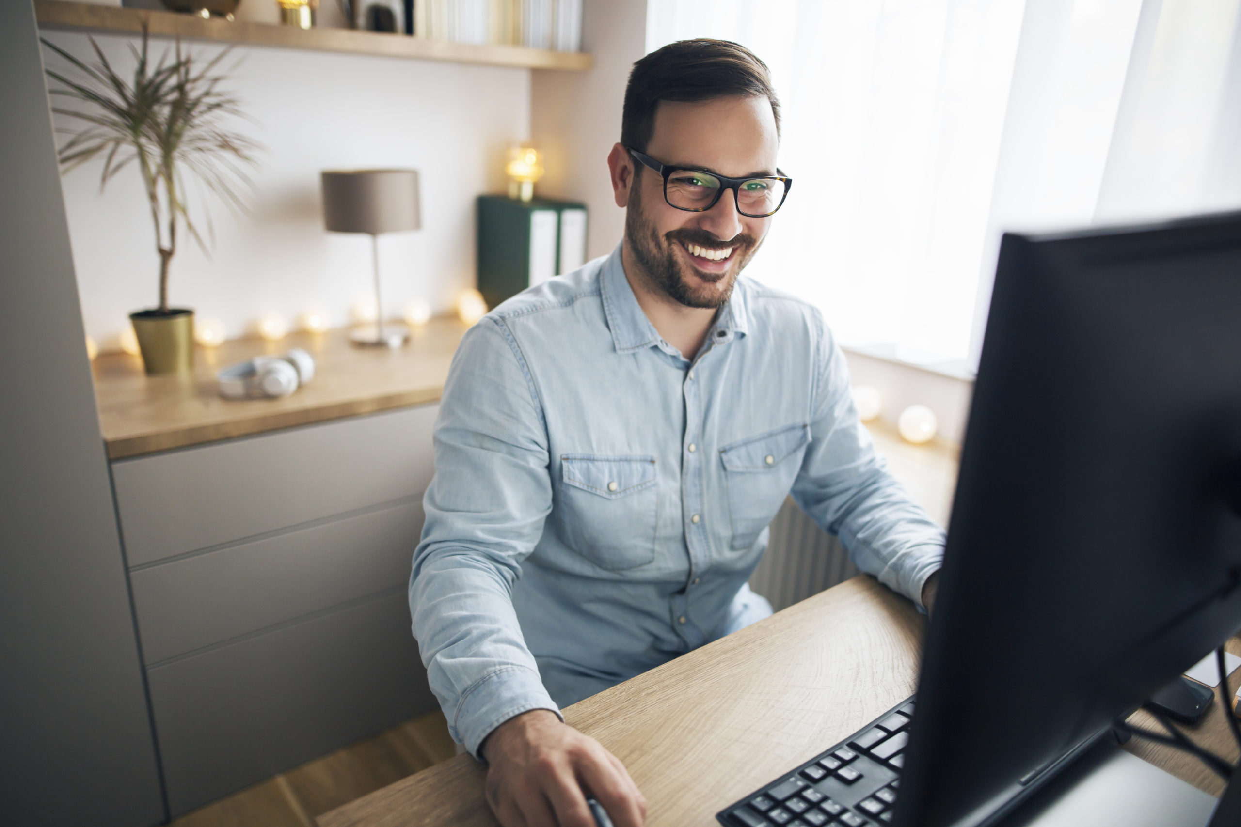 Working remotely from home