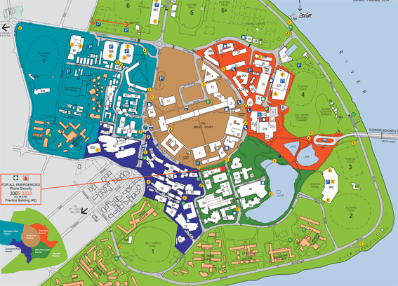 Uq City Centre Map Maps GJEUI 