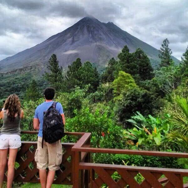 terrace volcan arenal
