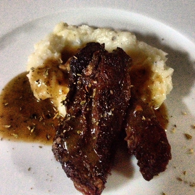 red wine-braised short ribs