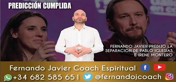 Fernando Javier | Coach Espiritual, Tarotista y Vidente Intuitivo