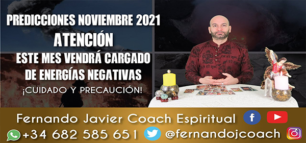 Fernando Javier | Coach Espiritual, Tarotista y Vidente Intuitivo