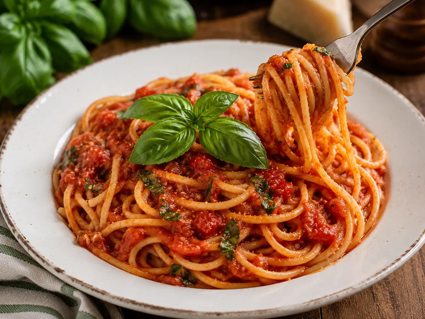 Momma’s Southern Harvest Spaghetti, a Ferrand Farms recipe