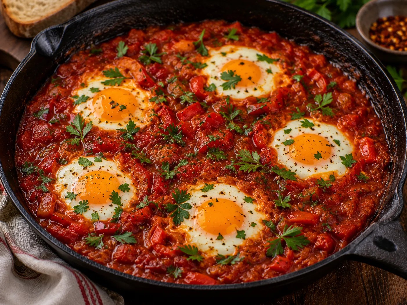 Southern Shakshuka, a Ferrand Farms recipe