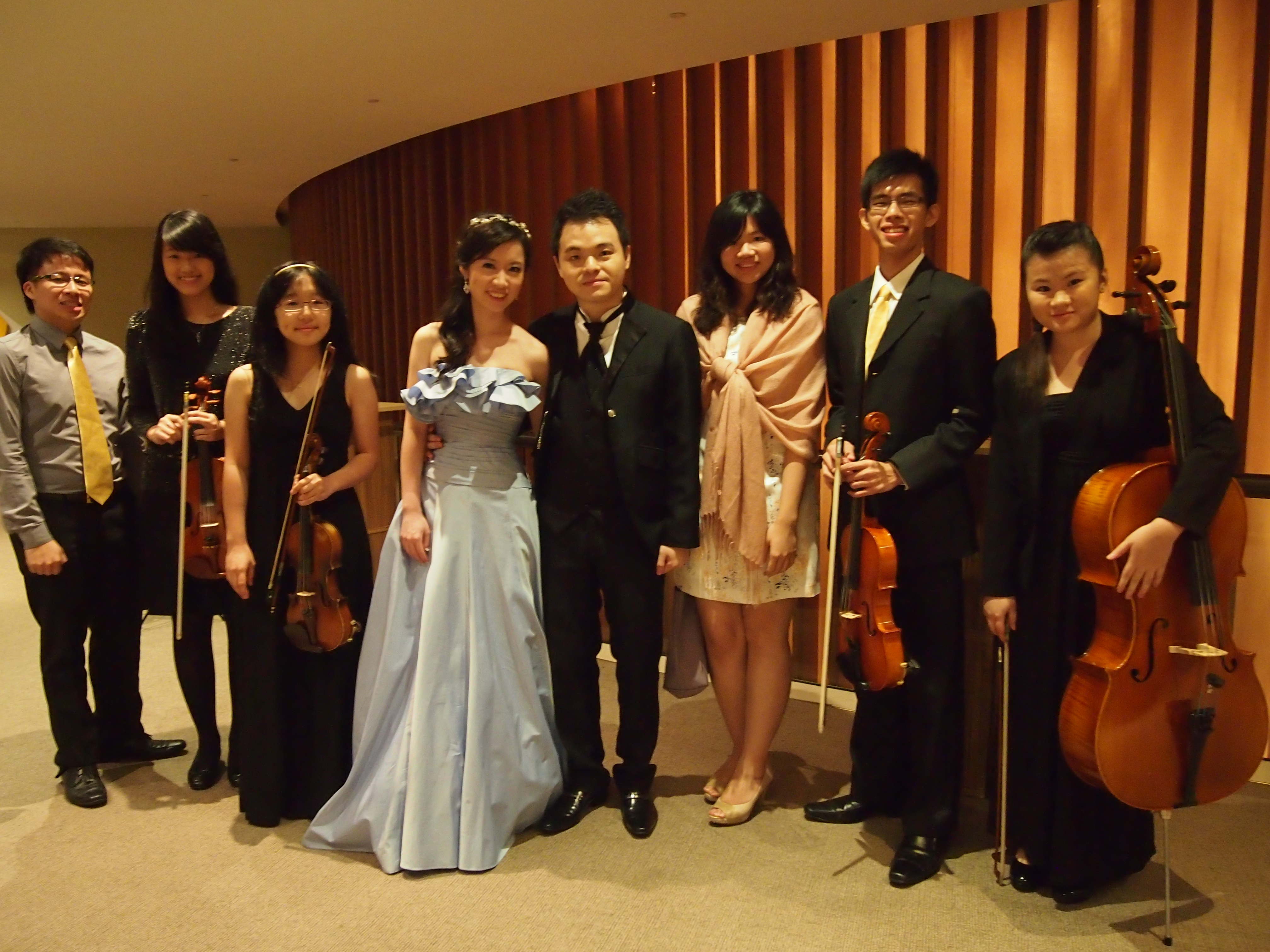Wedding Of Hayden Natalia Capella Singapore 14 July 2012 Fete Musicians