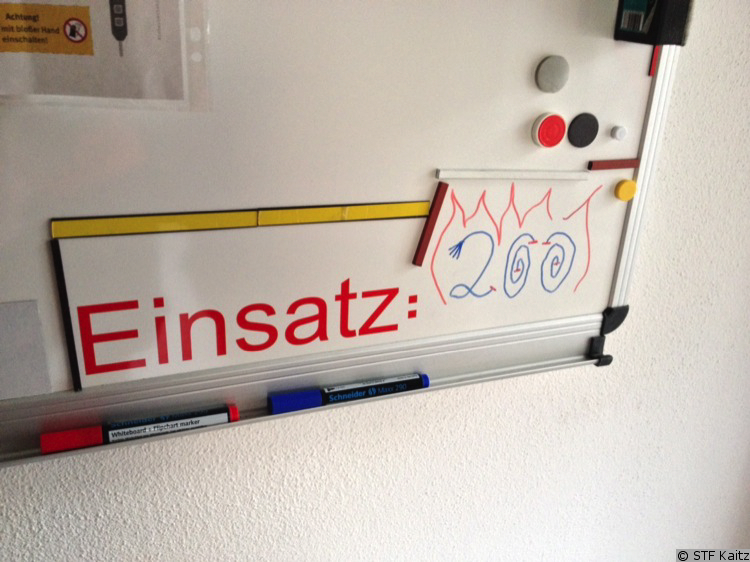 Besondere Einsätze, erhalten auch eine besondere Verzierung