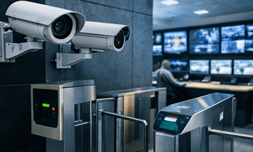 تركيب كاميرات المراقبة والأنظمة الأمنية CCTV