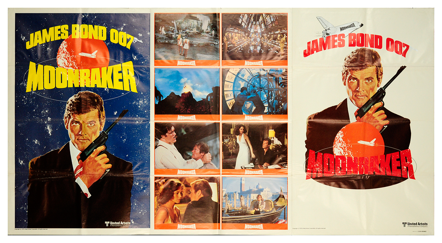 Moonraker is a sort of james bond meets star wars. Moonraker 1979 Original Movie Poster Fff 67802 Fffmovieposters Com
