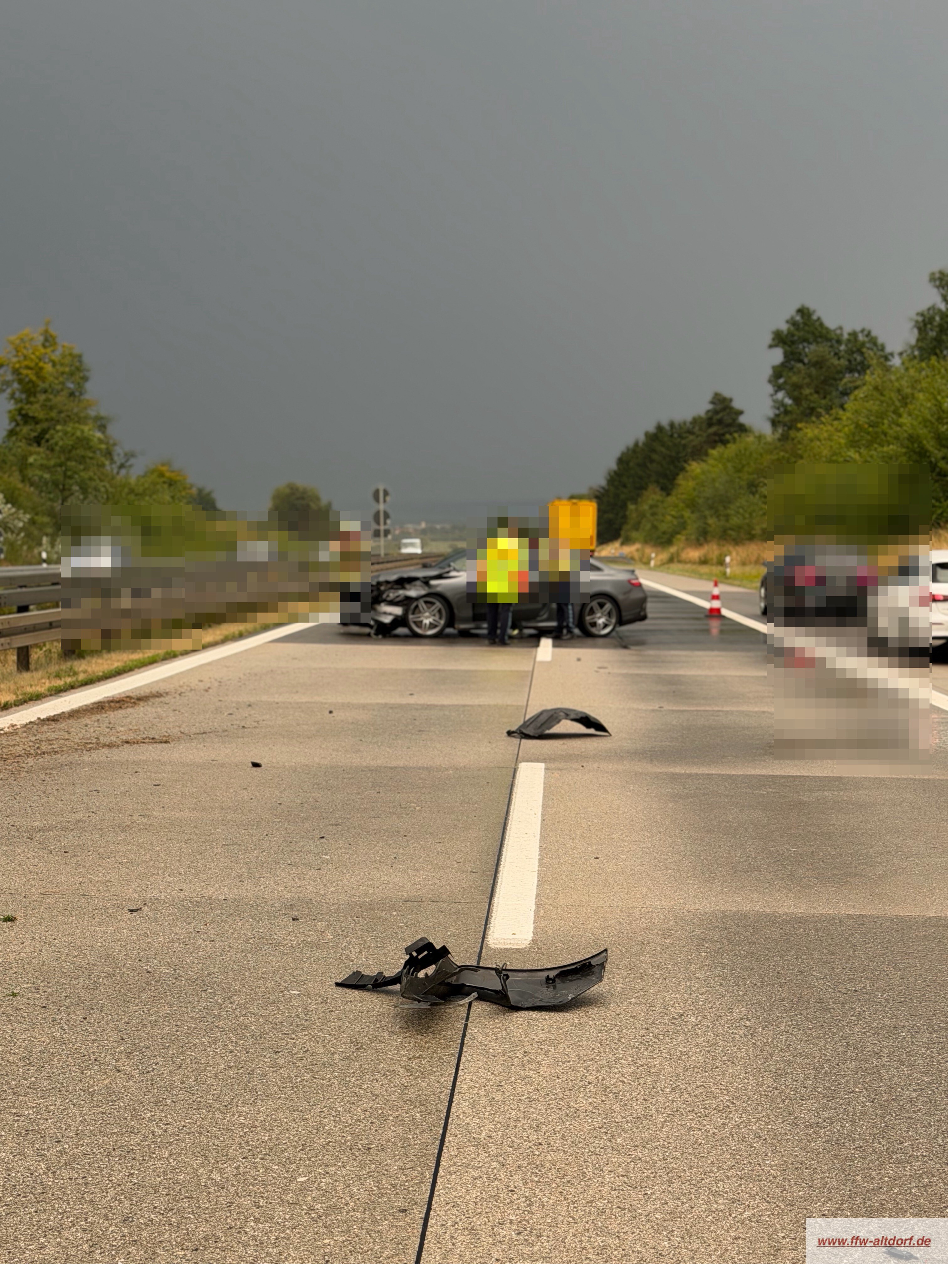 THL 1 – Verkehrsunfall mit PKW auf BAB