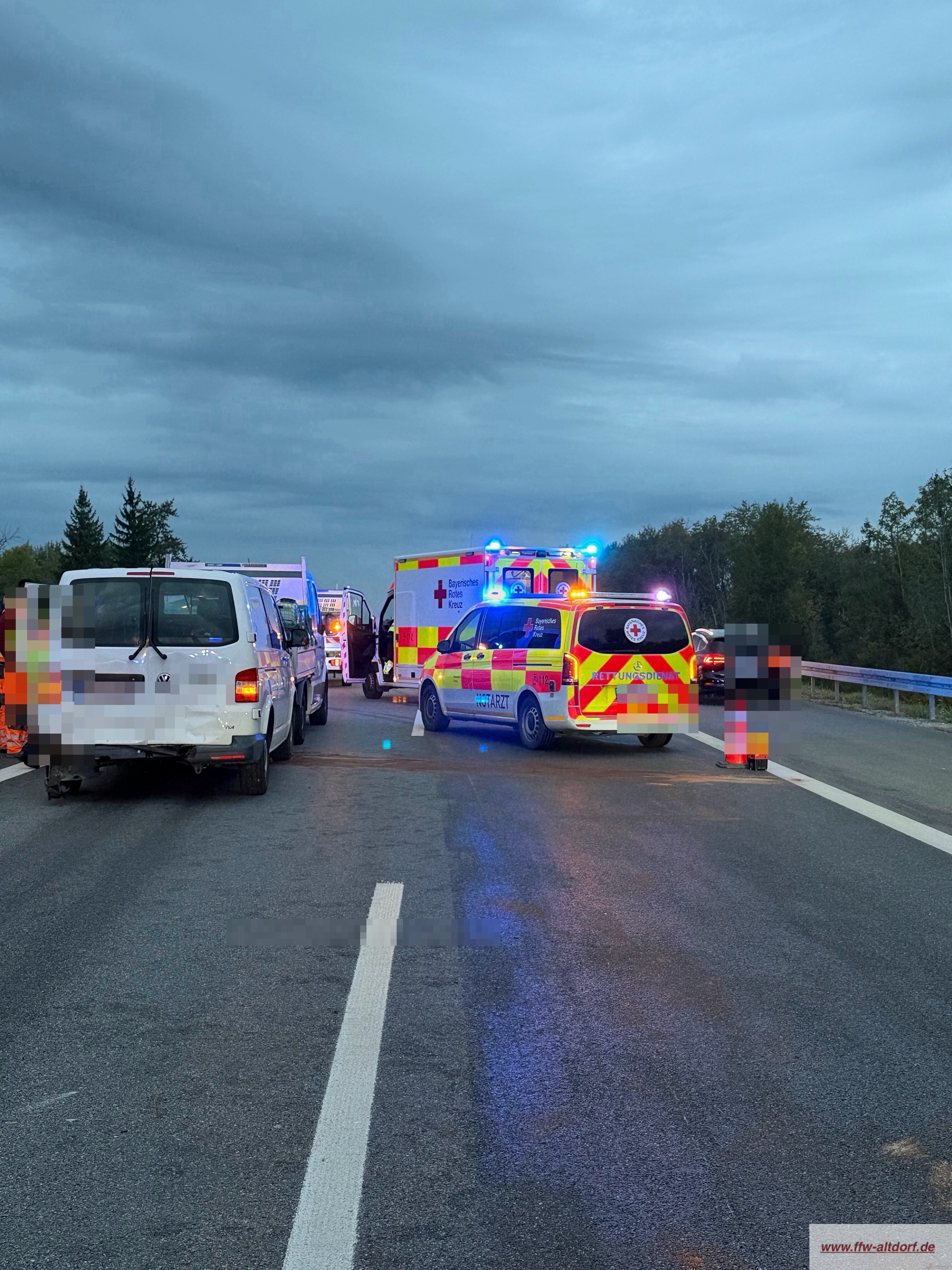 THL 1 – Verkehrsunfall mit PKW auf BAB