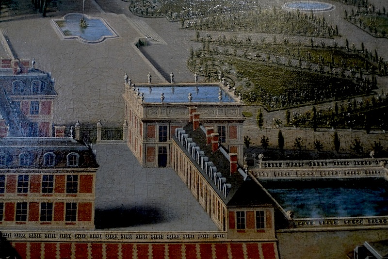 Louis Xiv Devant La Grotte De Téthys