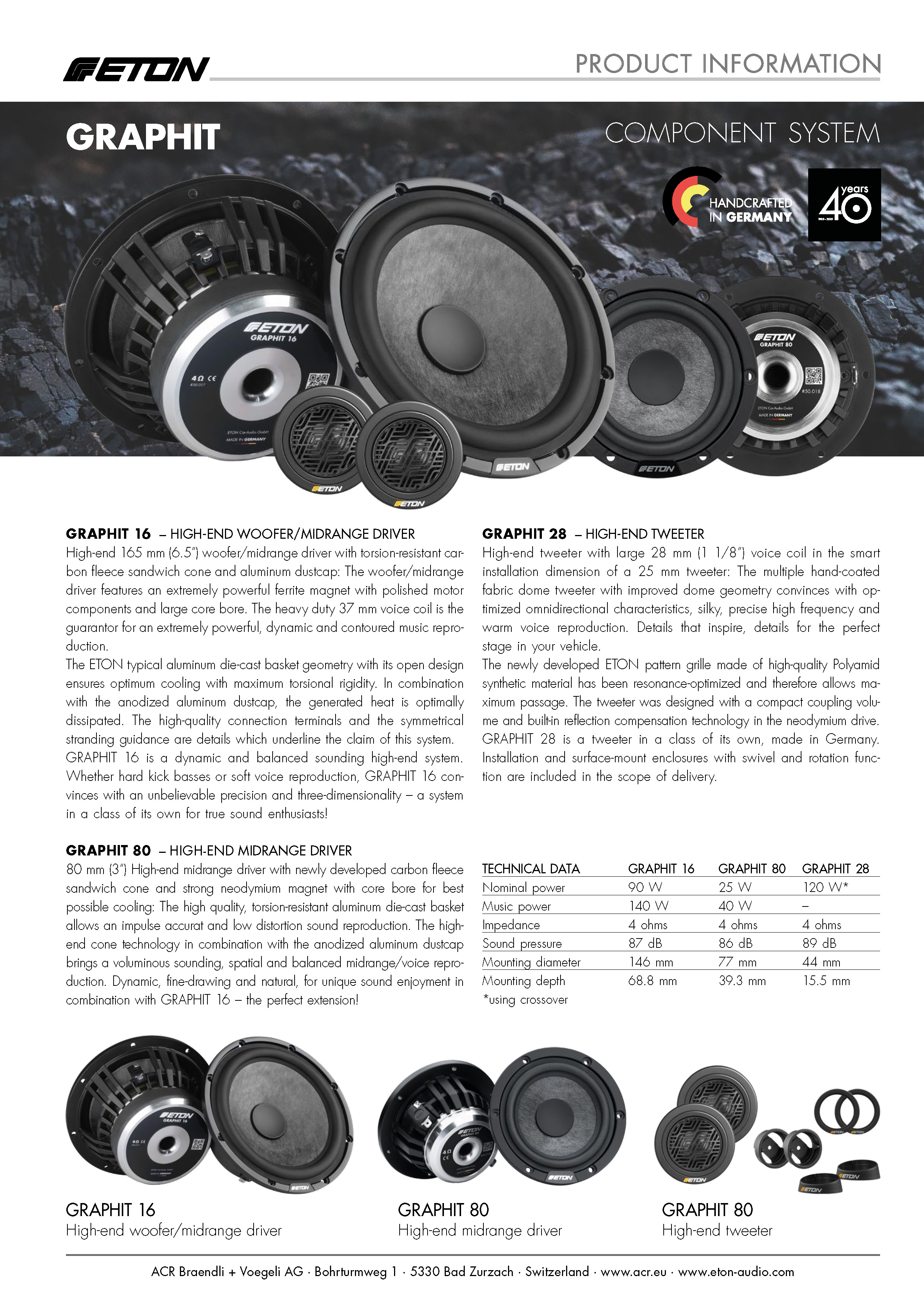 Eton GRAPHIT | GRAPHIT 80 - One-way 3