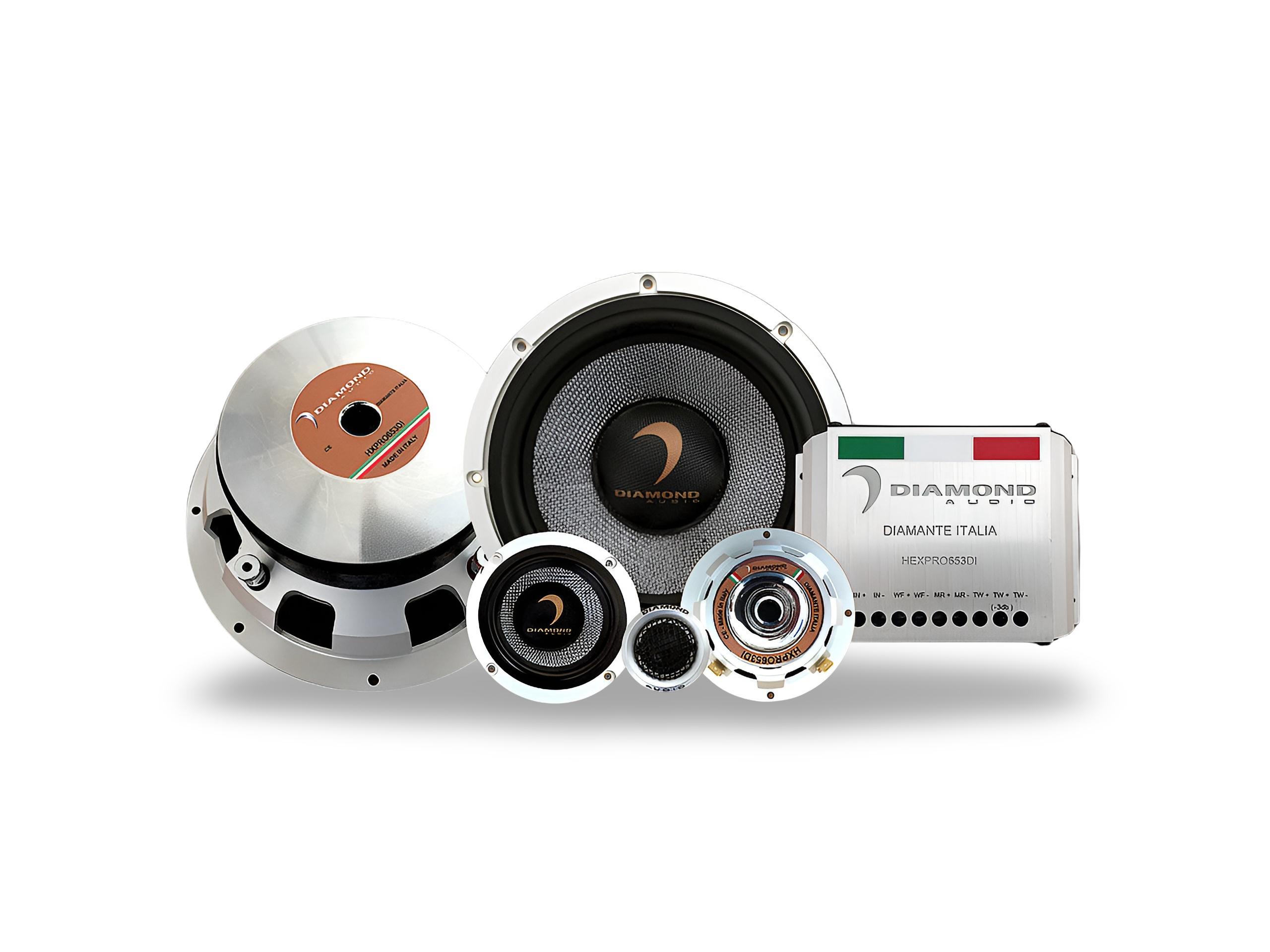 Diamond Audio Hex Pro | HXPRO653DI - Three-way 6.5