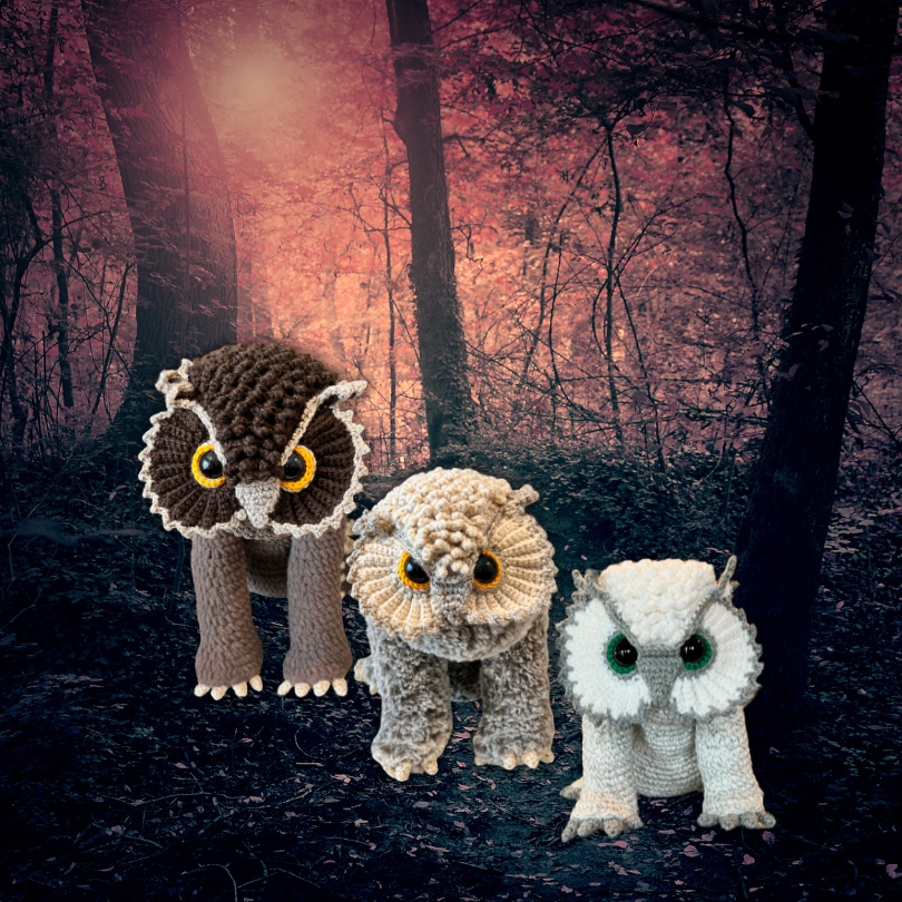 Artair the Owlbear – Fiber and Fables