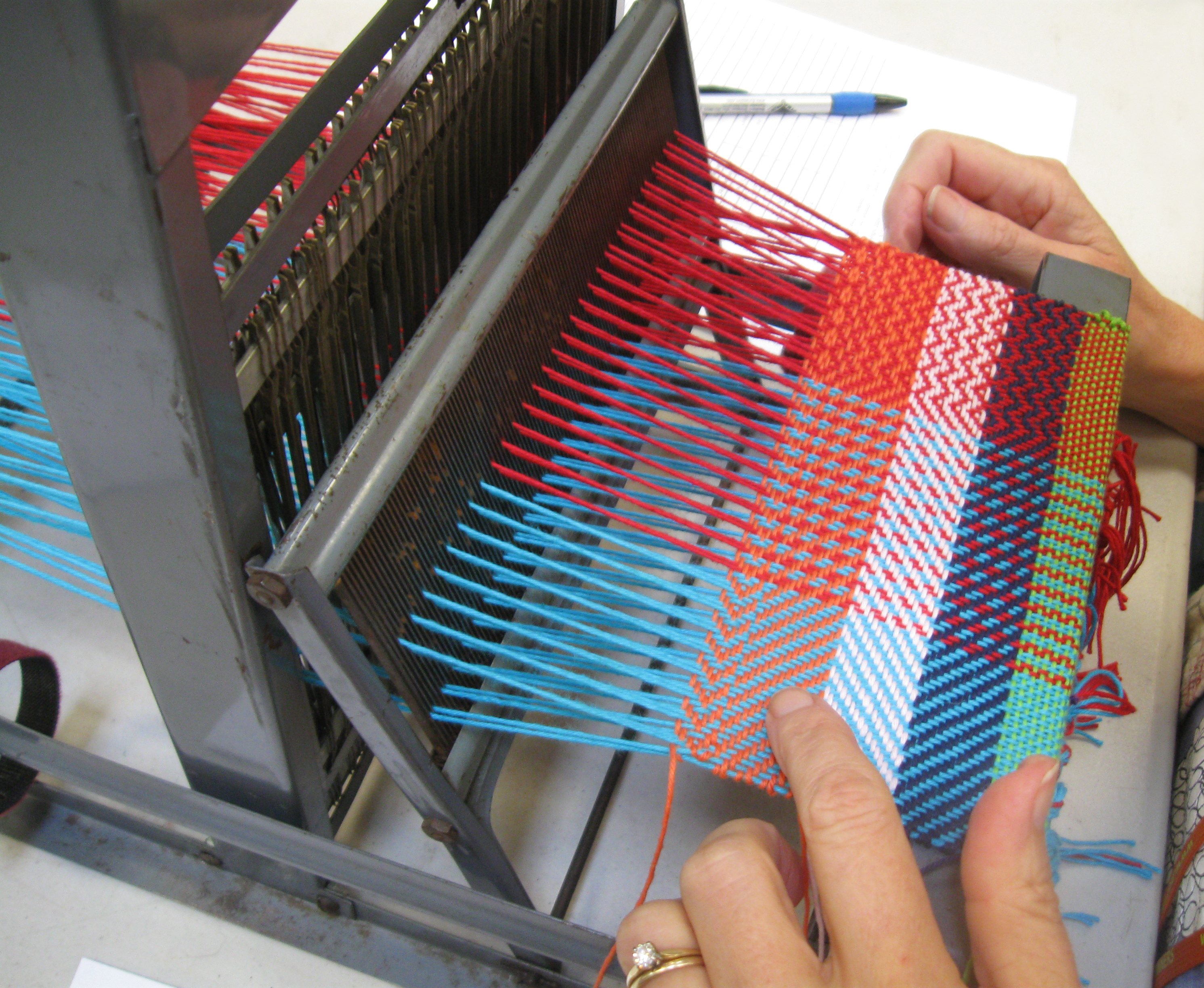 Weaving Fluids