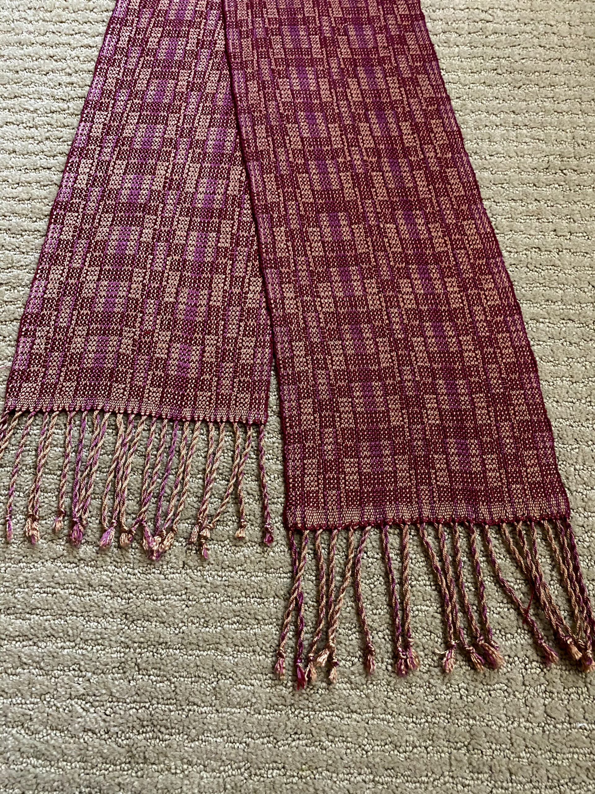handwoven scarf