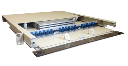 18-Port-Rack LGX Rack Mount Fiber Patch Panels