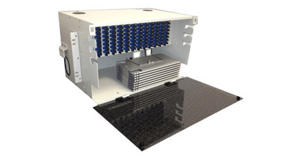 96-Port-Rack LGX Rack Mount Panels