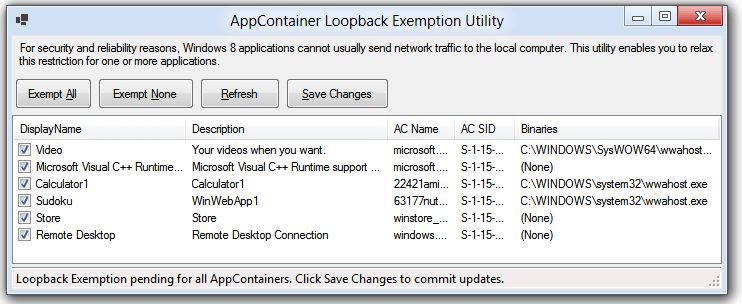 Refresh Error Appcontainer Loopback Exemption Utility In Fiddler - Premium Light Illustration Gallery - Retina