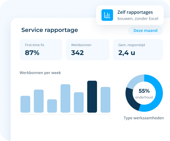 Rapportages in FieldBuddy Pro