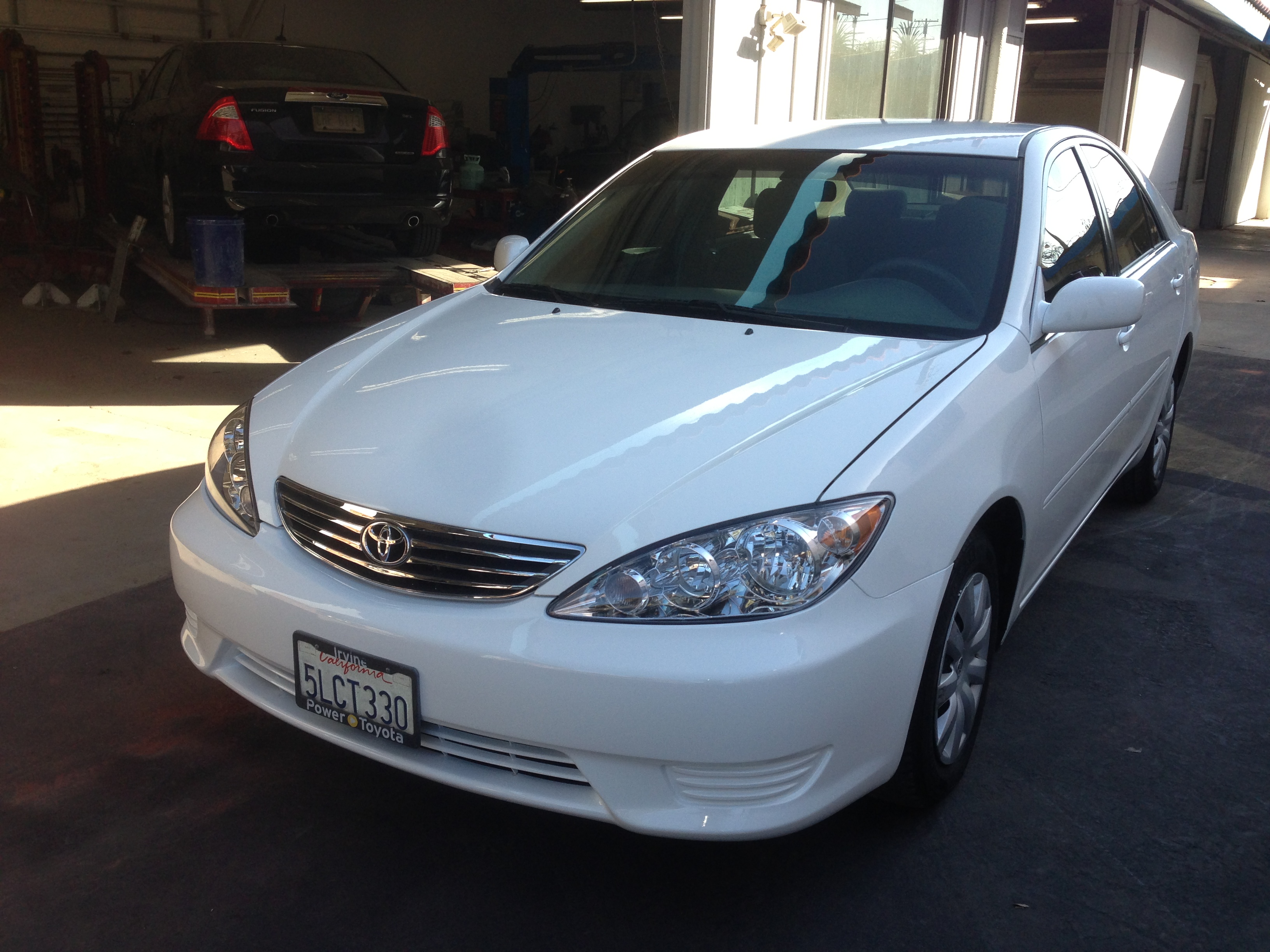 2005 toyota camry after repairs