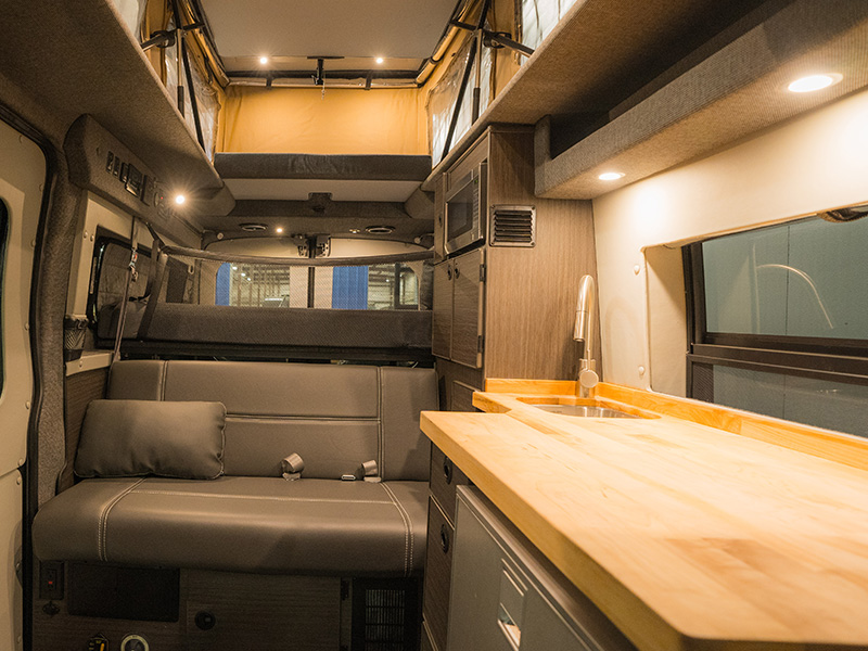 Fresno Camper Vans For Families Van Conversion Company Field Van