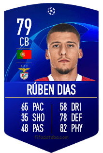 Ruben Alves Dias Fifa 19 Rating Card Price Dias performances in the 202021 campaign not only transformed Citys leaking defence and helped them reclaim the Premier League title but.