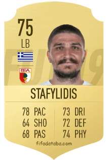 Greece Fifa 21 Ultimate Team Players Ratings Futhead Stafylidis Konstantinos Stafylidis FIFA 21 07 january 2021 - 02121993 26 years - OVR 73 - POTENTIAL 73.