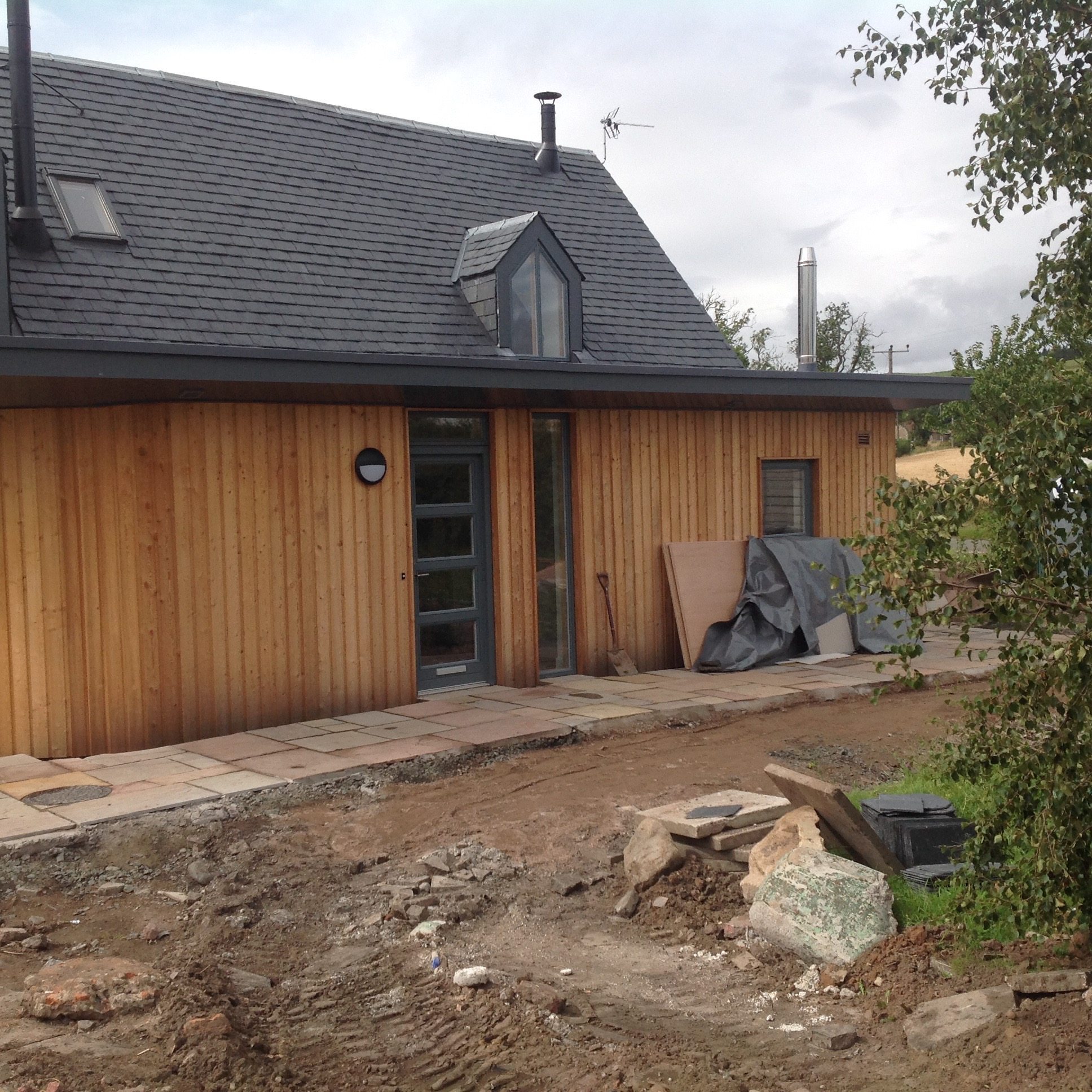 Extension and new entrance