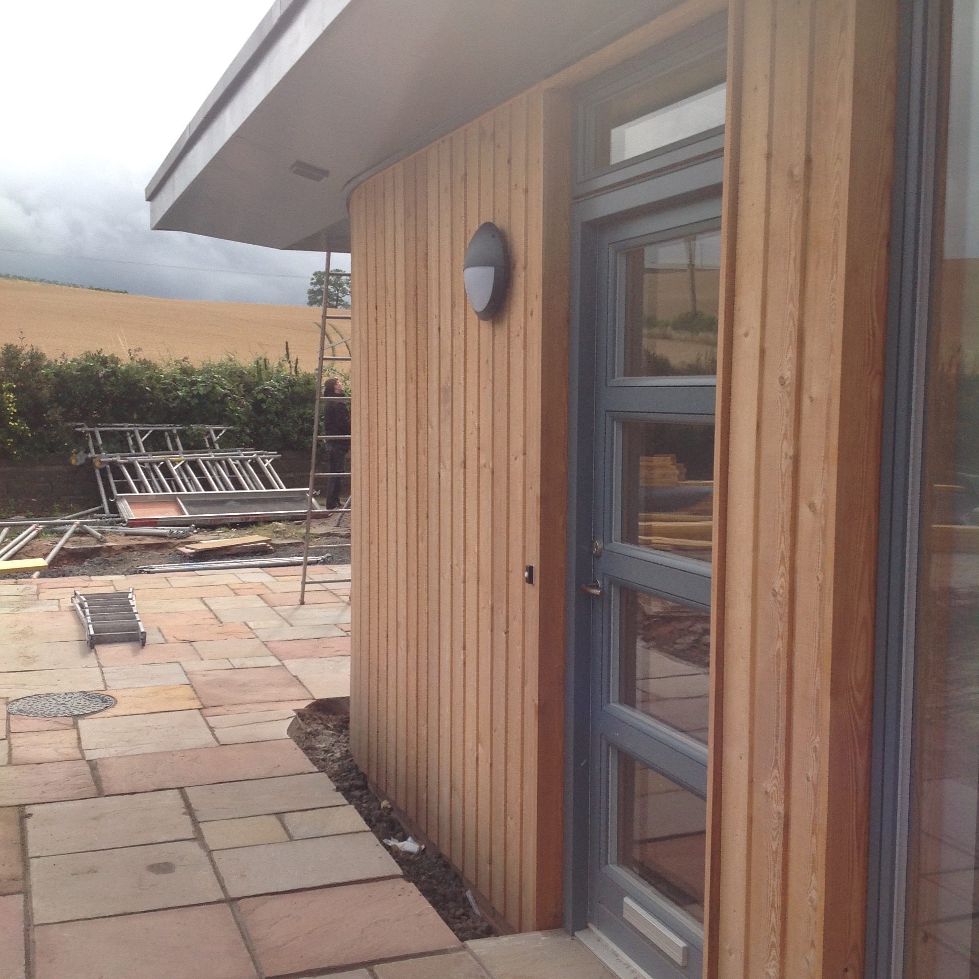 New entrance