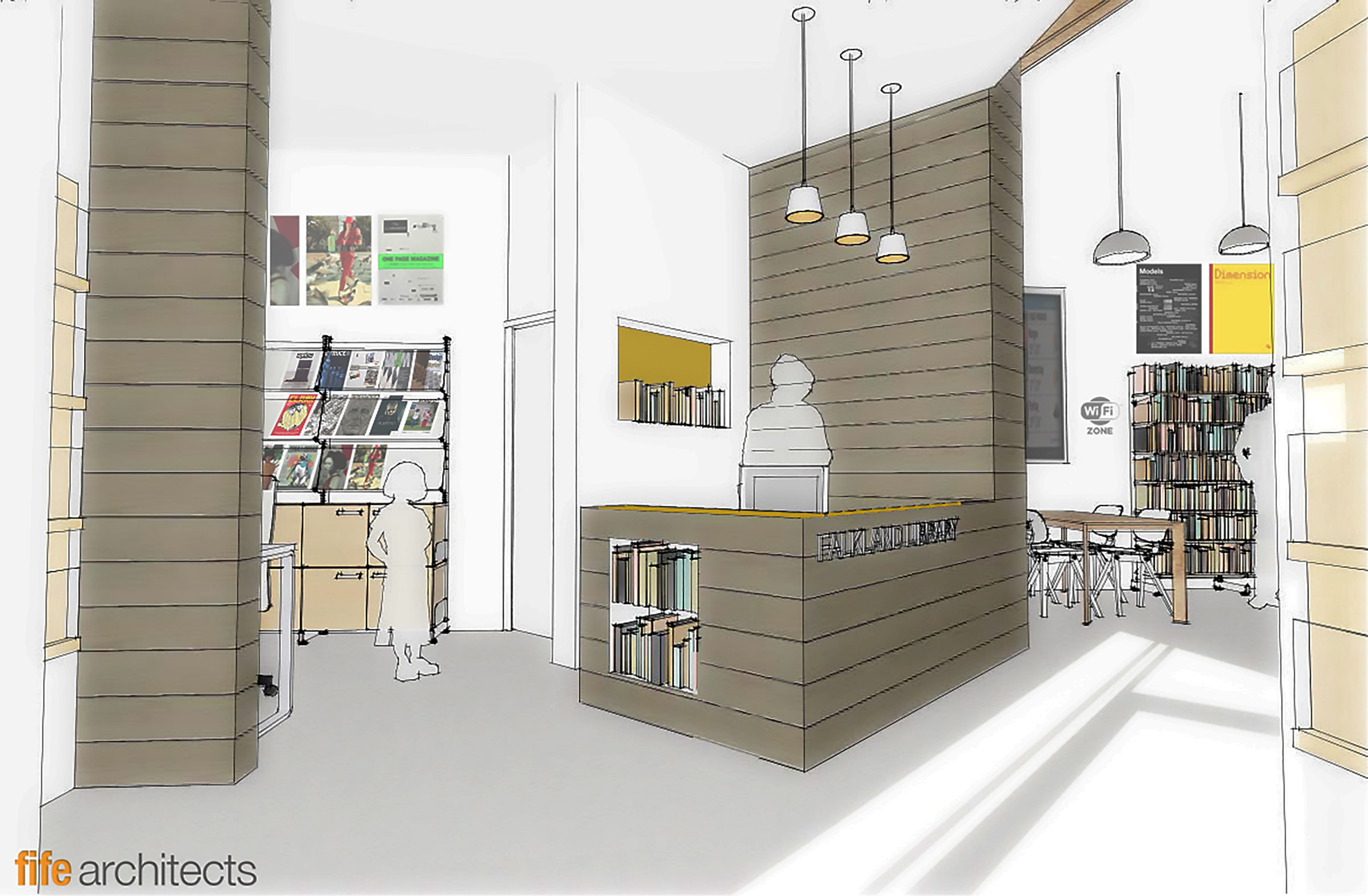 Commercial Architect | Library Project | Fife Architects