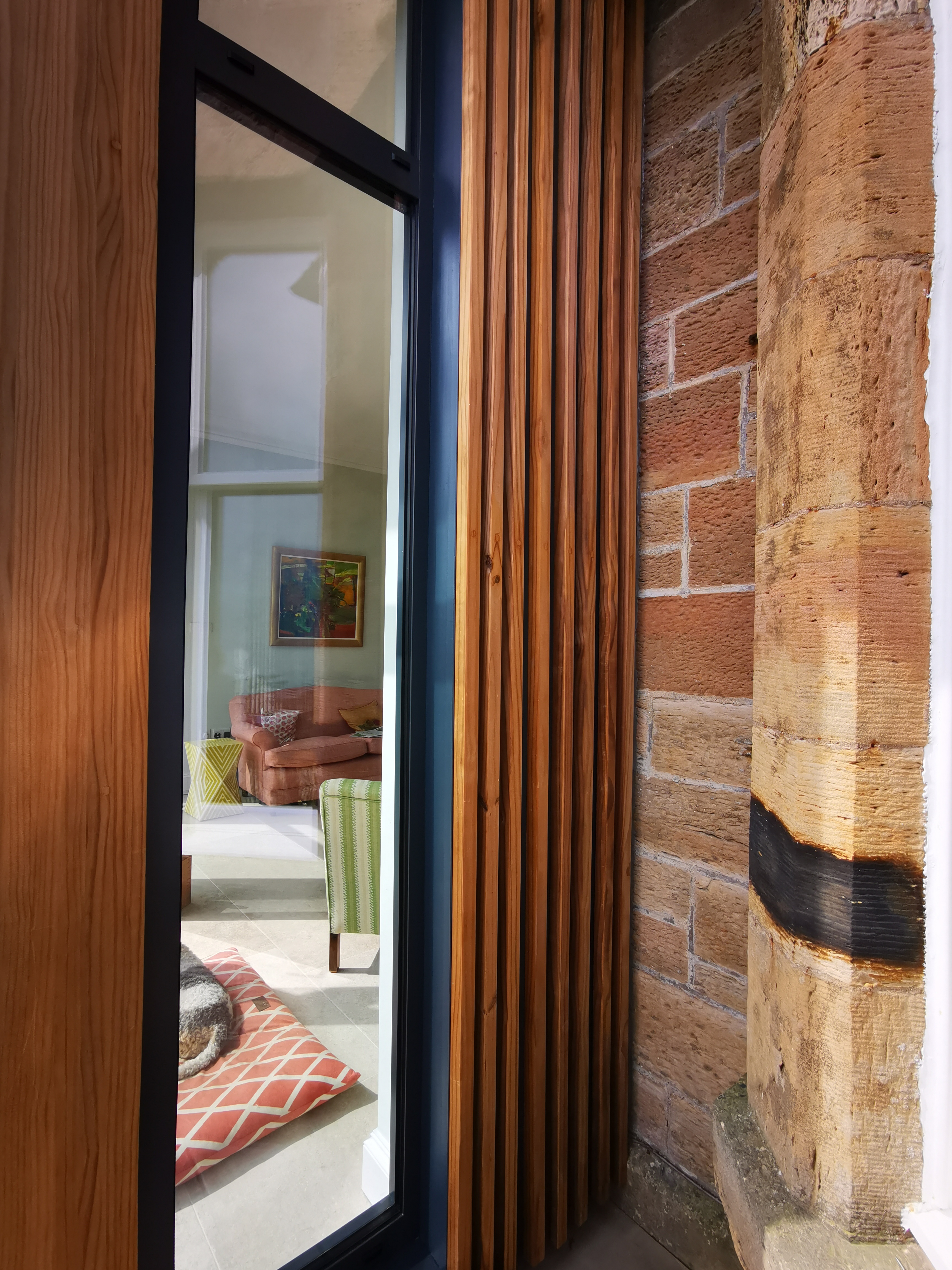 Timber window detail
