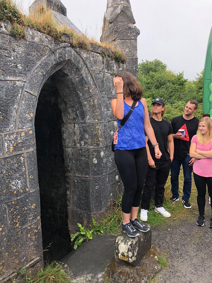 "Leprechaun castle" coin toss