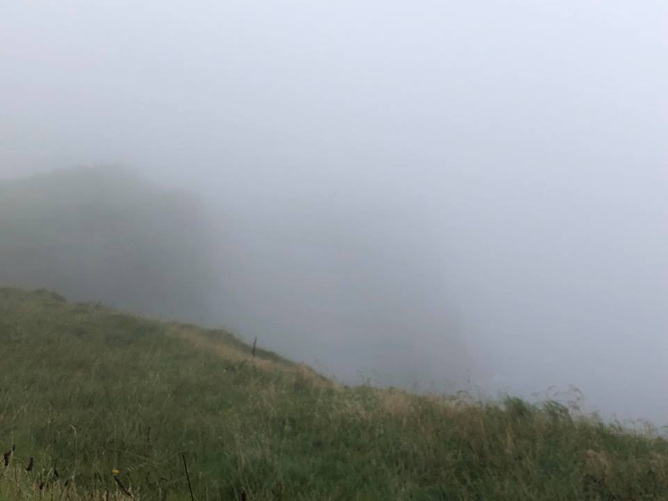 Foggy Cliffs of Moher- all we could see!