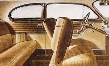 Acrylic reversible drain bathtub in white. 1950s Cars - Mercury