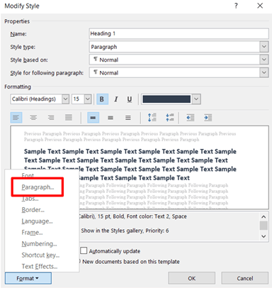 Using Styles to Format a Large Document – FigartConsulting