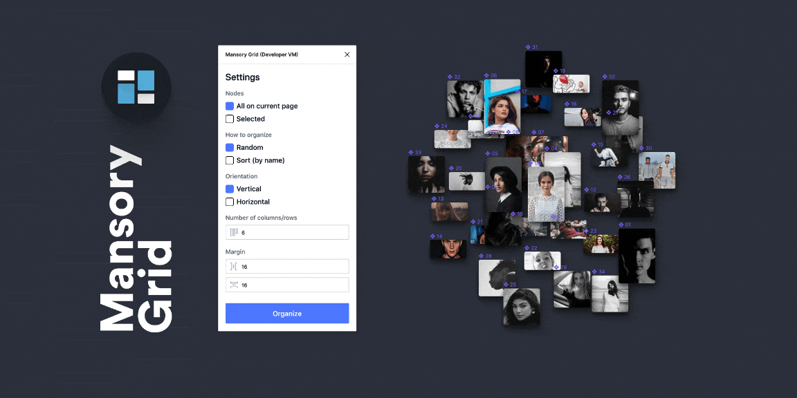 Free Mansory Grid Layout Organizer Figma Plugin Figma