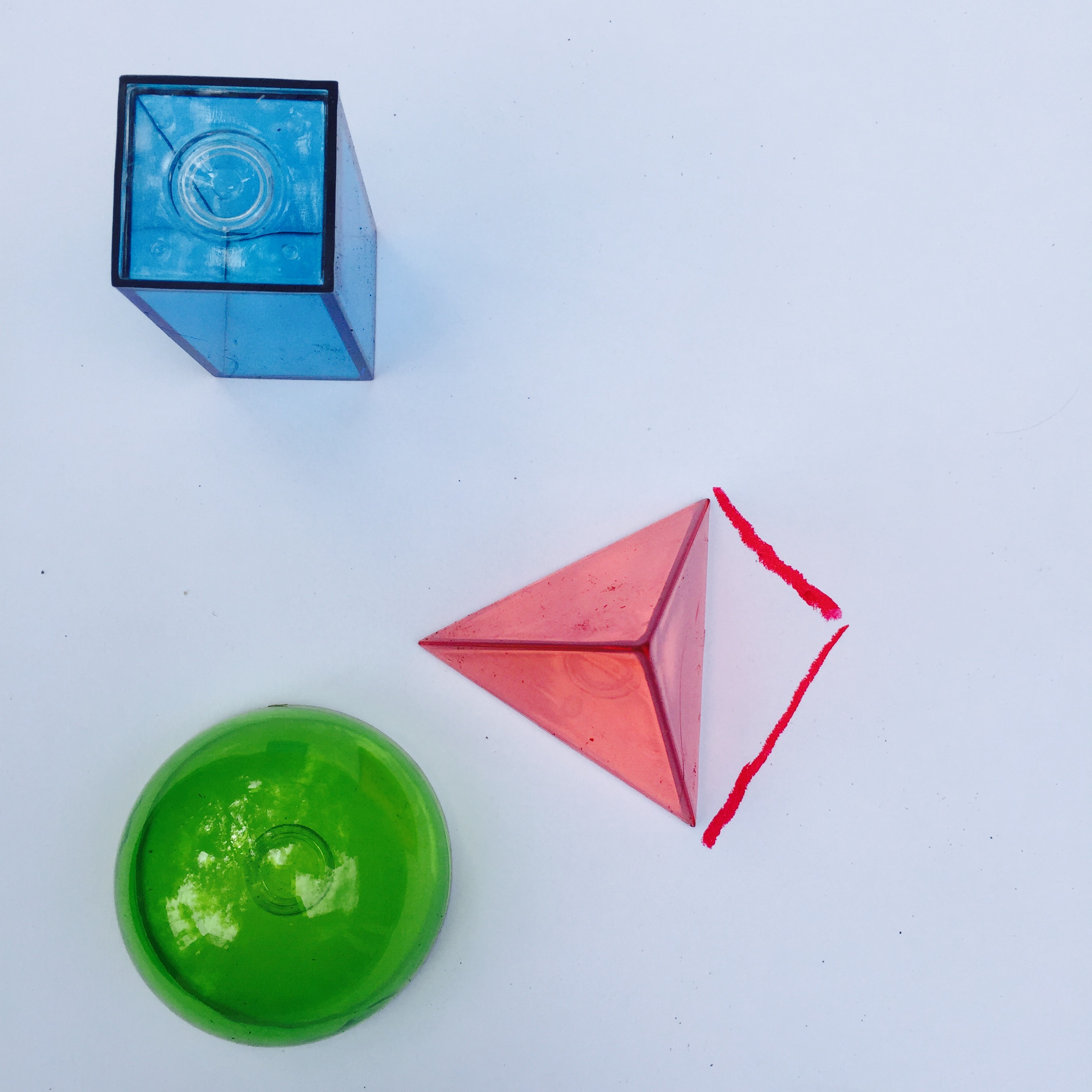 geometric solids, light, STEAM KIDS, Wee Warhols, Austin