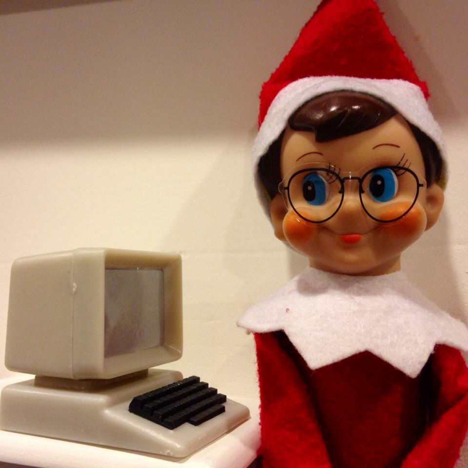 Elf on the shelf, elf, Wee Warhols, Austin tx, Christmas tradition, holiday season, top secret operation, santa's helper