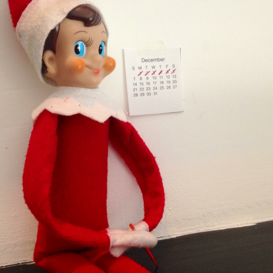 Elf on the shelf, elf, Wee Warhols, Austin tx, Christmas tradition, holiday season, top secret operation, santa's helper