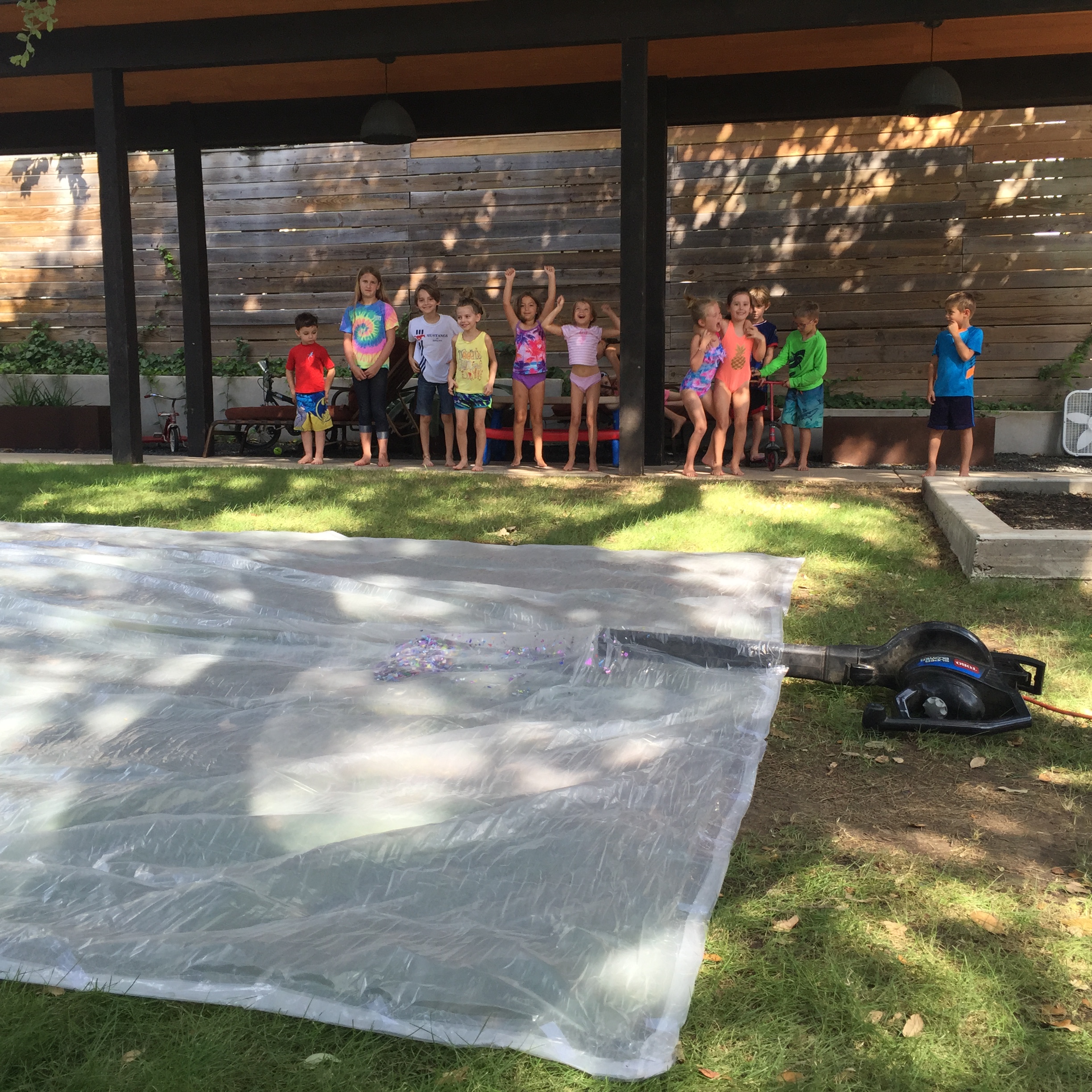 Wee Warhols, air art, Figment Creative, environmental sculpture, Austin, Summer camp