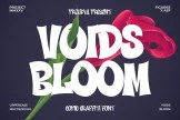 Product image of Voids Bloom – Comic Graffiti Font