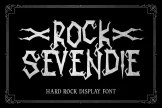 Product image of Rock Sevendie – Modern Blackmetal Font