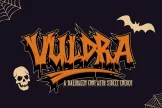 Product image of Vuldra – Graffiti Halloween Font
