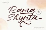 Product image of Ramashynta – Beautiful Script Font