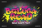 Product image of Beluga Road – Bold Graffiti Font