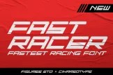 Product image of Fast Racer – Fastest Racing Font