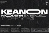Product image of Keanon – Modern Expanded Font