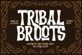 Product image of Tribal Broots – Sacred Display Font